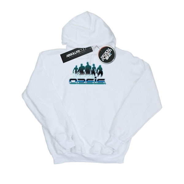 Ready Player One Boys Welcome To The Oasis Hoodie 7-8 År Vit White 7-8 Years