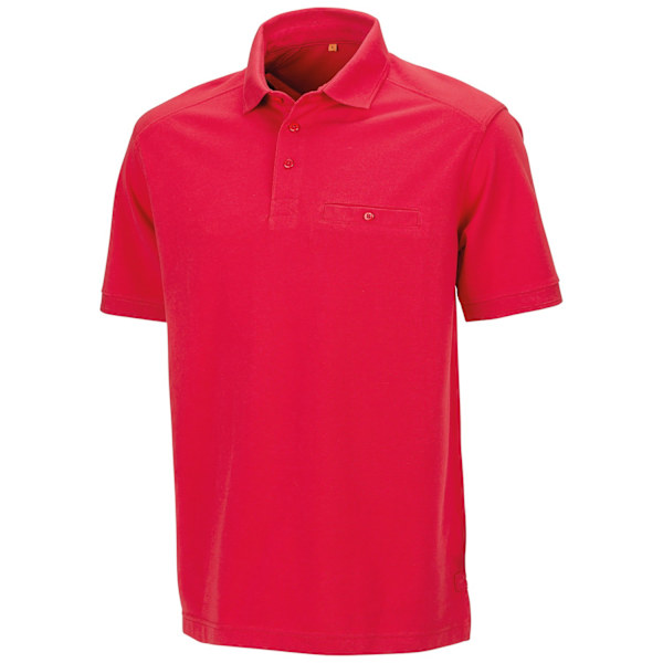 WORK-GUARD By Result Herr Apex Pique Poloskjorta 4XL Röd Red 4XL