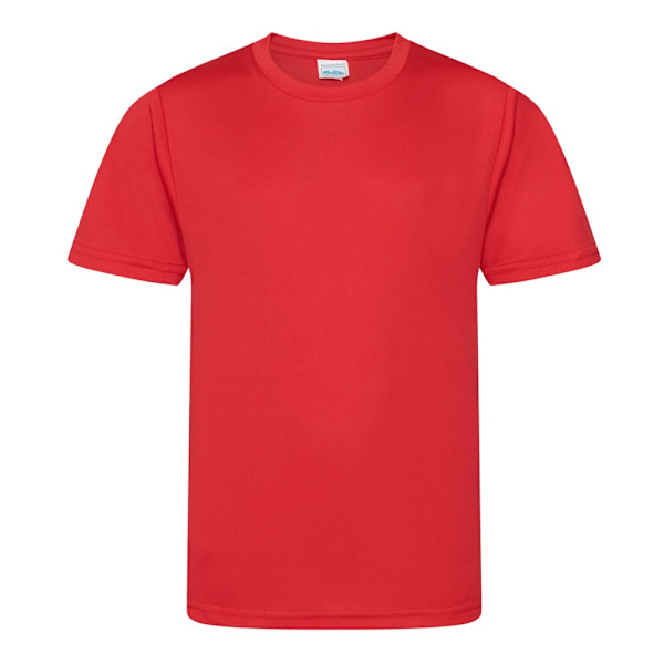 AWDis Cool Barn/Barn T-shirt 3-4 år Eldröd Fire Red 3-4 Years