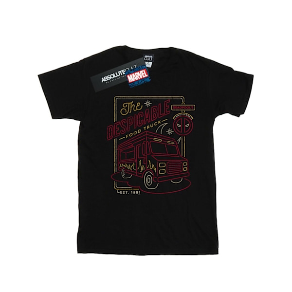 Marvel Pojkar Deadpool The Despicable Food Truck T-Shirt 7-8 År Black 7-8 Years