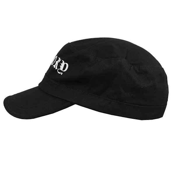 Bathory Logo Peaked Army Cap One Size Black Black One Size