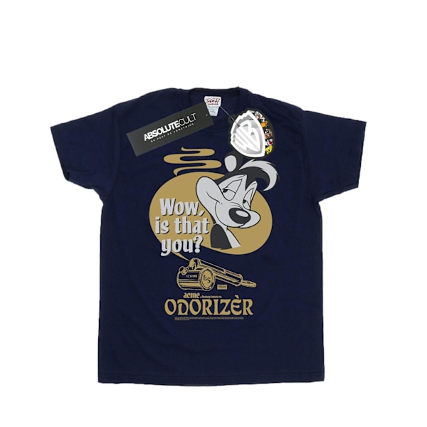 Looney Tunes Dam/Damer Pepe Le Pew Odorizer Bomull Pojkvän Navy Blue M