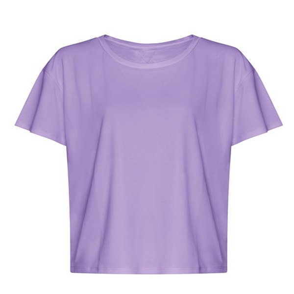 Awdis Dam/Kvinnor Öppen Rygg T-Shirt S Digital Lavendel Digital Lavender S