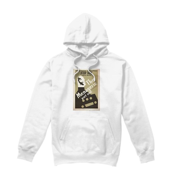 Star Trek Herr The Original Series Avsnitt 11 Hoodie M Vit White M