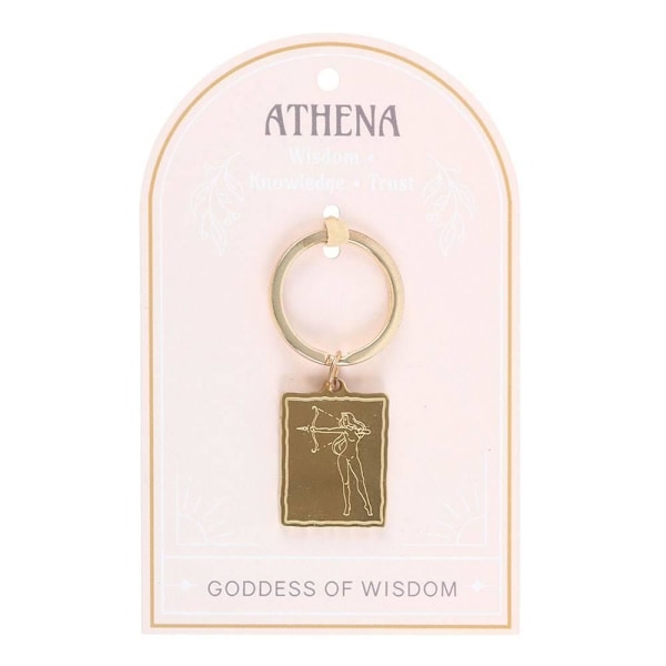 Something Different Talisman Athena Nyckelring One Size Guld Gold One Size