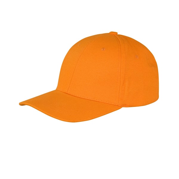 Result Unisex Core Memphis 6 Panel Baseball Cap (2-pack) One Orange One Size