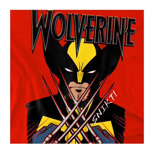 X-Men Barn/Kids Wolverine Action Pose Tröja 9-11 år Red 9-11 Years