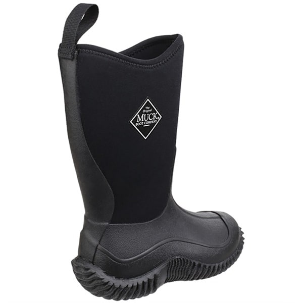 Muck Boots Barn/Kids Hale Pull On Wellingtonstövlar 7 UK Barn Black 7 UK Child