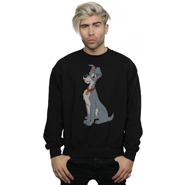 Disney Herr Lady Och Lufsen Spaghetti Hjärta Sweatshirt S Svart Black S