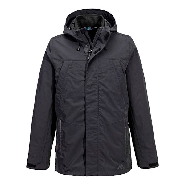 Portwest Unisex Vuxen KX3 3 i 1 Jacka M Svart Black M