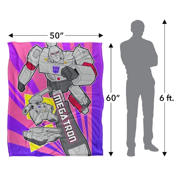 Transformers Megatron Filt En Storlek Vit White One Size