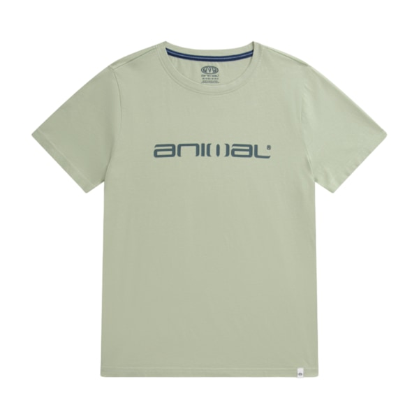 Animal Dam/Dam Leena Ekologisk Bomull Boxy T-shirt 8 UK Pal Pale Green 8 UK