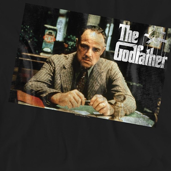The Godfather Unisex Vuxen Don Vito Corleone Bild T-Shirt XX Black XXL