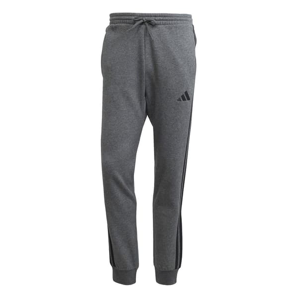 Adidas Herr Essentials Stripe Tapered Joggers L Mörkgrå/Vit Dark Grey/White L