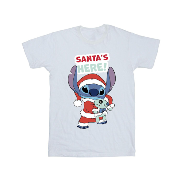 Disney Herr Lilo & Stitch Santa´s Here T-Shirt XL Vit White XL