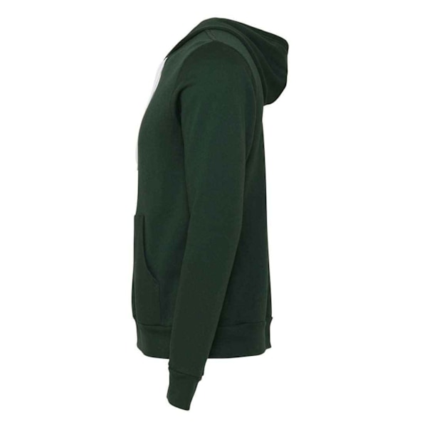 Bella + Canvas Unisex Vuxen Fleece Full Zip Hoodie M Forest Forest M