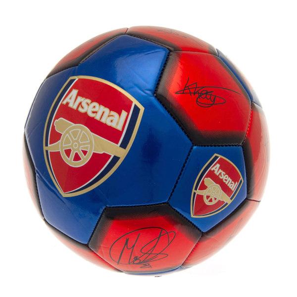 Arsenal FC Victory Through Harmony Signature Football 1 Navy/Re Navy/Red/White 1