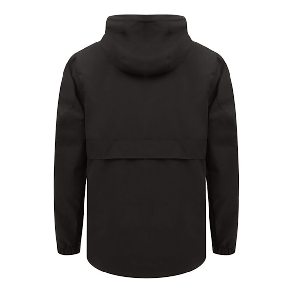 Front Row Herr Pullover Halvzip Jacka XS Svart Black XS