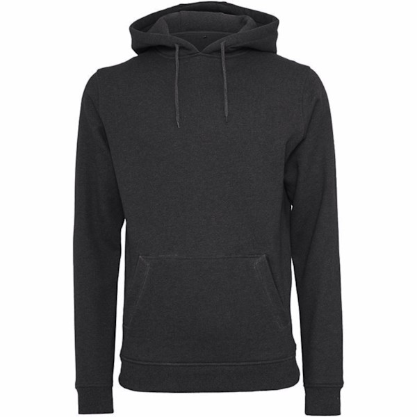 Bygg ditt varumärke Herr Heavy Pullover Hoodie L Svart Black L