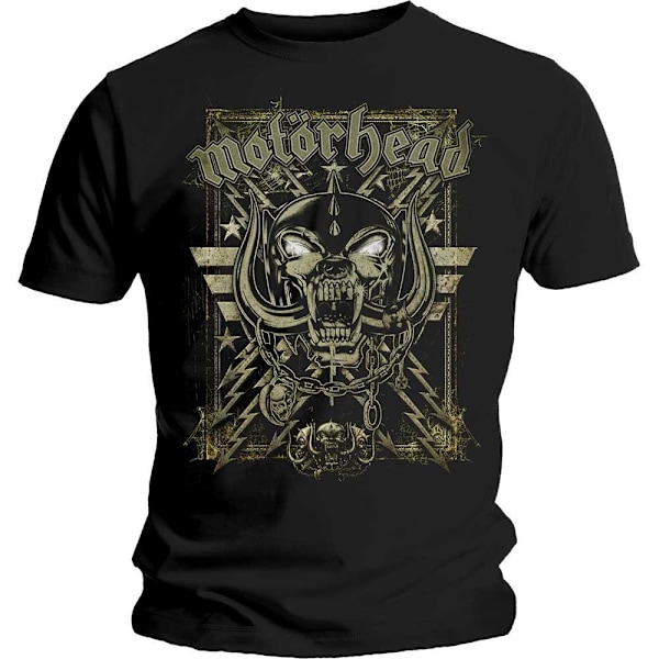 Motorhead Unisex Adult Spider Webbed War Pig T-Shirt XL Svart Black XL