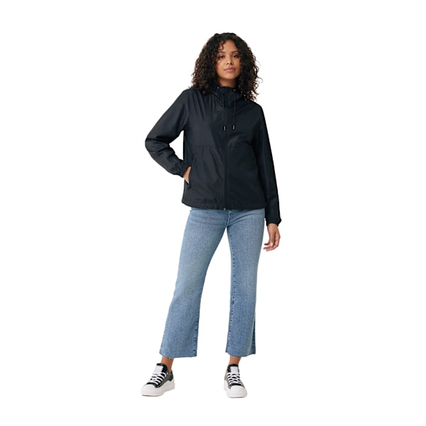 Iqoniq Unisex Vuxen Logan Återvunnen Polyester Lättviktsjacka Black XXS