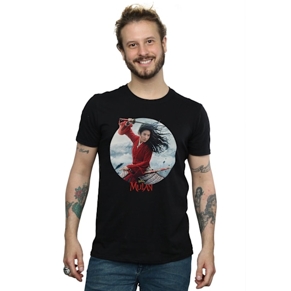 Disney Herr Mulan Film Svärd Affisch T-shirt M Svart Black M