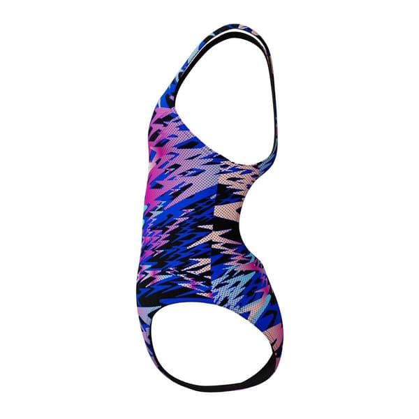 Speedo Flickor Hyper Boom Muscleback Baddräkt 9-10 år Anthracite 9-10 Years