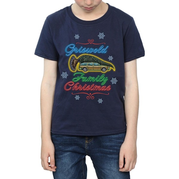 National Lampoon´s Christmas Vacation Boys Griswold Family Chri Navy Blue 12-13 Years