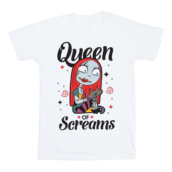 Nightmare Before Christmas Barn/Barn Queen Of Screams T-shirt White 5-6 Years