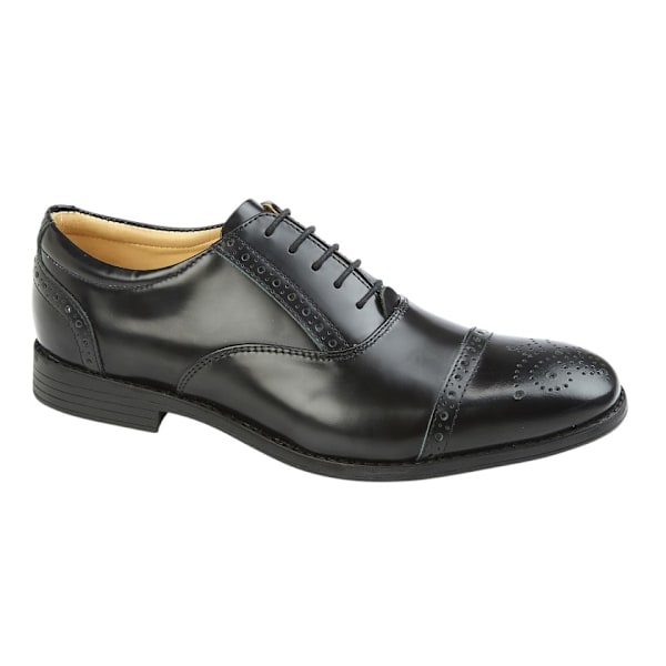 Tredflex Unisex Vuxen Läder Brogues 7 UK Svart Black 7 UK