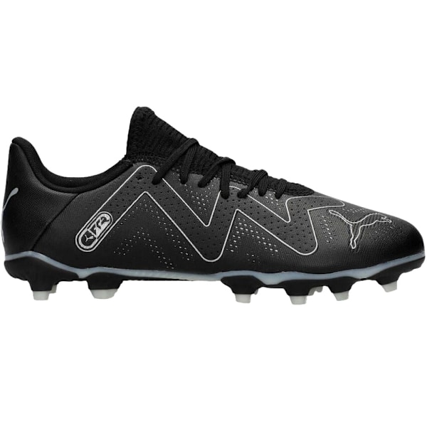 Puma Future Play fotbollsskor för barn/ungdom 12 UK barn Svart Black/Silver 12 UK Child