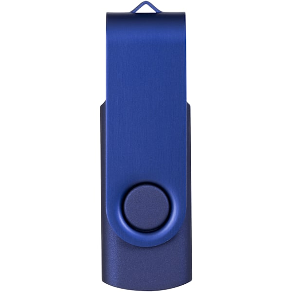 Bullet Rotate Metallic USB-minne (2-pack) 4 GB marinblå Navy 4GB