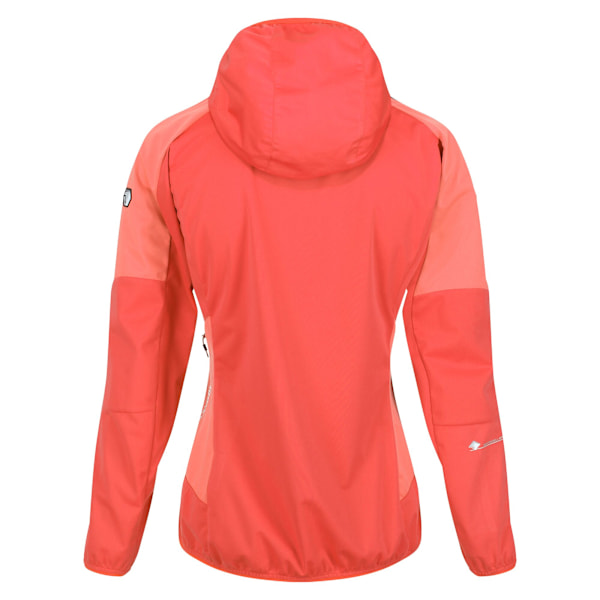 Regatta Dam/Kvinnor Tarvos IV Softshell Jacka 12 UK Neon Pea Neon Peach/Fusion Coral 12 UK