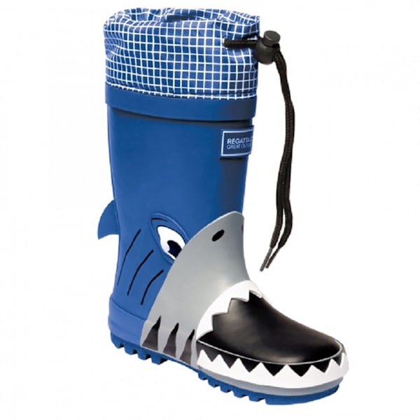 Dare 2B Barn/Barn Mudplay Dinosaurie Wellingtons 2 UK Haj/Nautic Shark/Nautic 2 UK