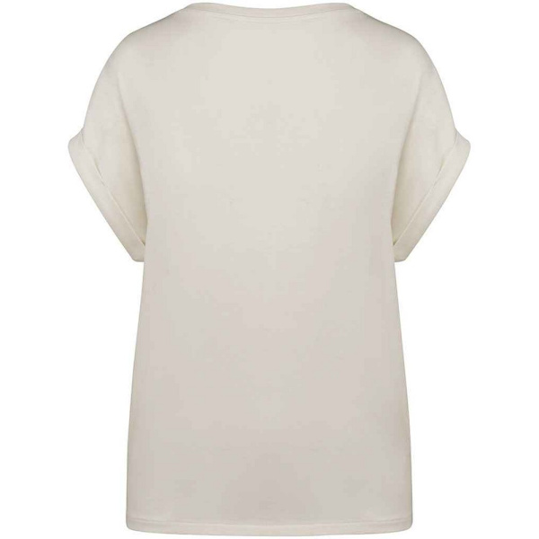Native Spirit Dam/Kvinnor Rullärm T-shirt M Elfenben Ivory M