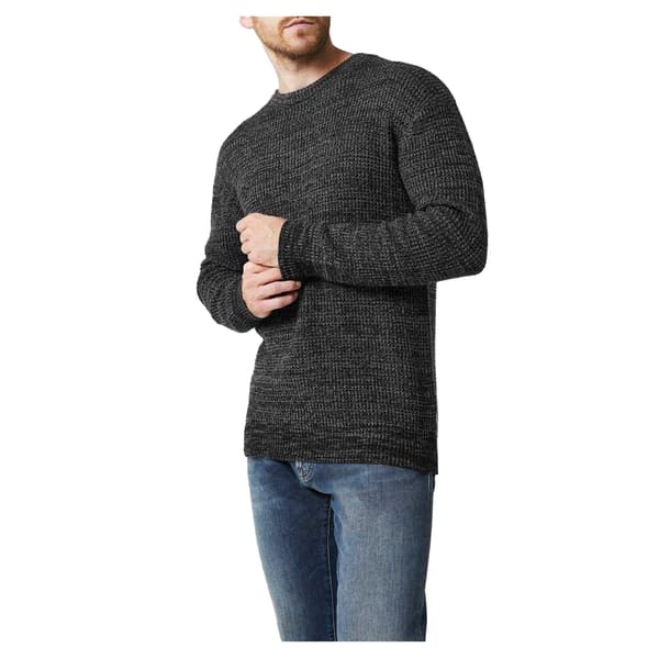 Firetrap Herr Klassisk Stickad Tröja L Svart Black L