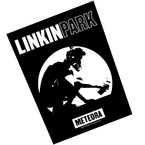Linkin Park Meteora Patch One Size Svart/Vit Black/White One Size