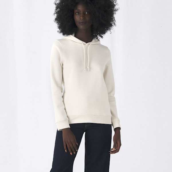 B&C Dam/Dam Organic Hoodie L Vit White L