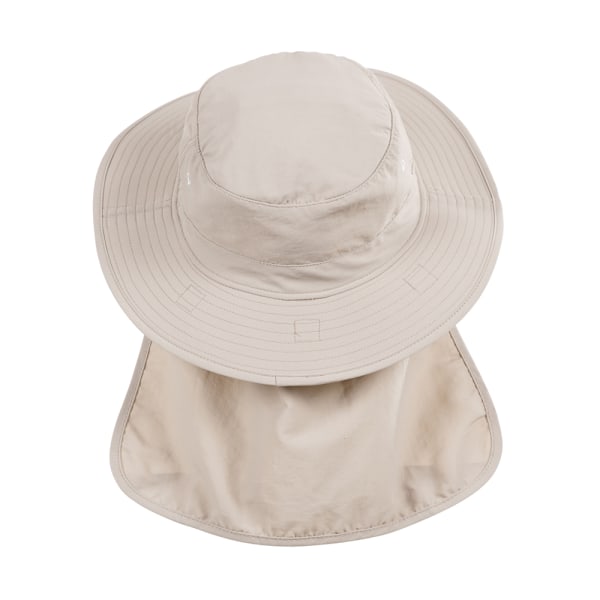 Trespass Unisex Bucket Hat med nackskydd för vuxna, storlek M Pebbles M/L