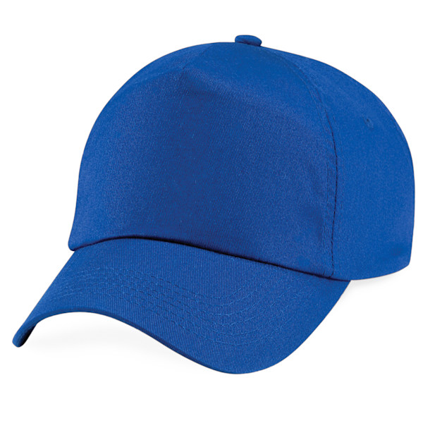 Beechfield Unisex Original 5-Panel Baseballkeps i enfärgad design, One Size Royal One Size