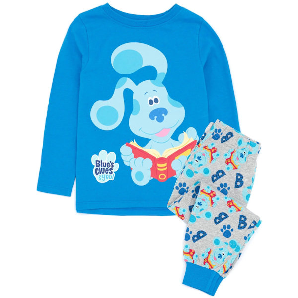 Blue's Clues & You! Barnkläder/Pyjamas Set 4-5 År Blå Grå Blue Grey 4-5 Years