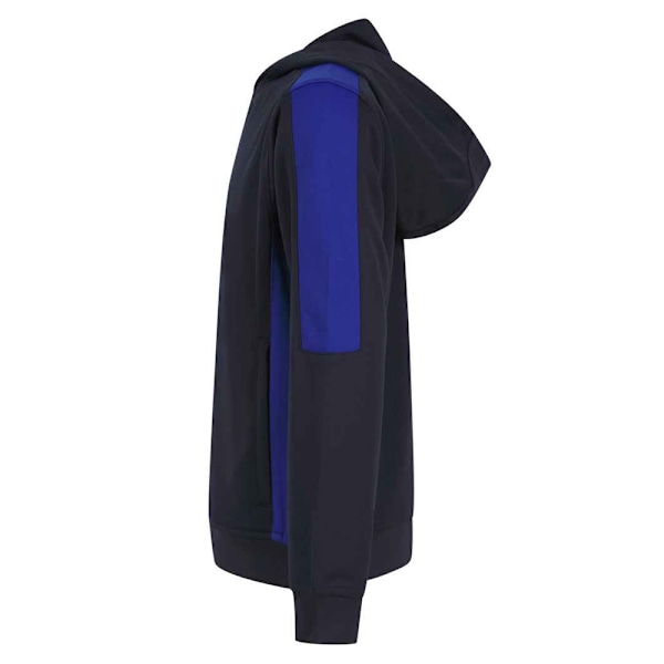 Finden & Hales Barn/Barn Team Contrast Hoodie 3-4 År Na Navy/Royal Blue 3-4 Years