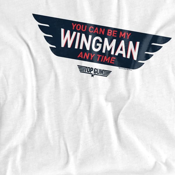Top Gun Herr Wingman Anytime T-Shirt S Vit White S