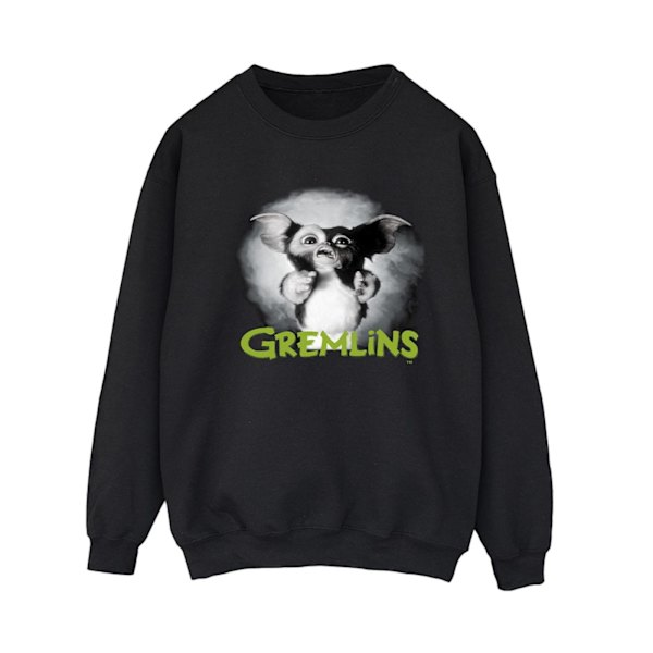 Gremlins Dam/Dam Scared Green Sweatshirt XXL Svart Black XXL