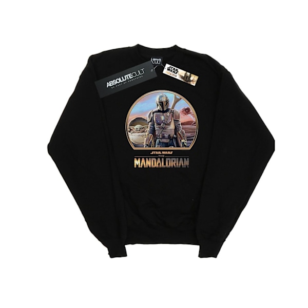 Star Wars Herr The Mandalorian Mando Och Barnet Sweatshirt L Black L
