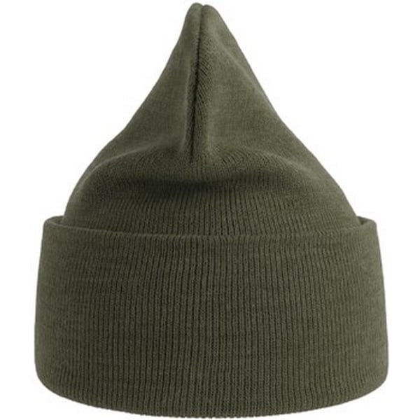 Atlantis Unisex Vuxen Ren Beanie i Renad Polyester En Storlek Oliv Olive One Size