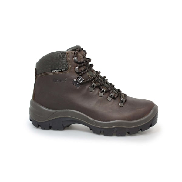 Grisport Peaklander vaxat läder vandringskängor 12 UK brun Brown 12 UK