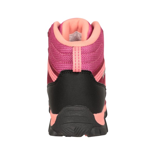 Mountain Warehouse Barn/Barn Trail Suede Vandringsskor 4 UK Pink 4 UK