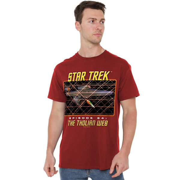 Star Trek Herr The Tholian Web T-Shirt M Cardinal Cardinal M