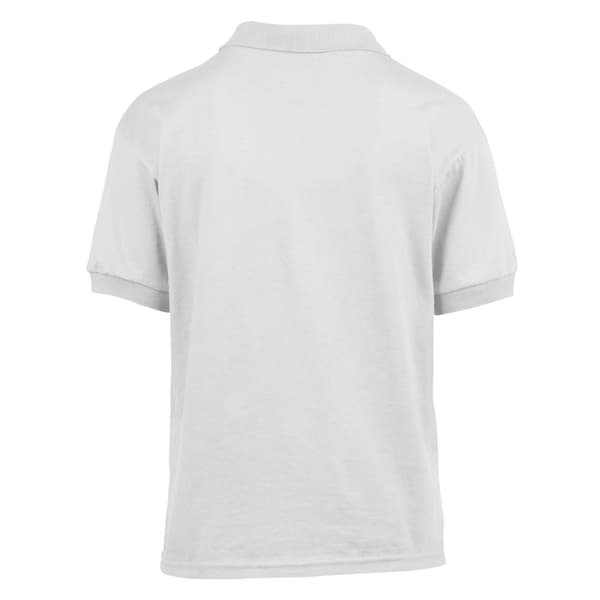 Gildan Barn/Barn Dryblend Jersey Polotröja 7-8 År Vit White 7-8 Years